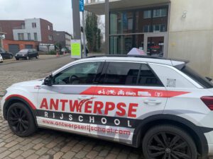Een rijbewijs met voorlopig